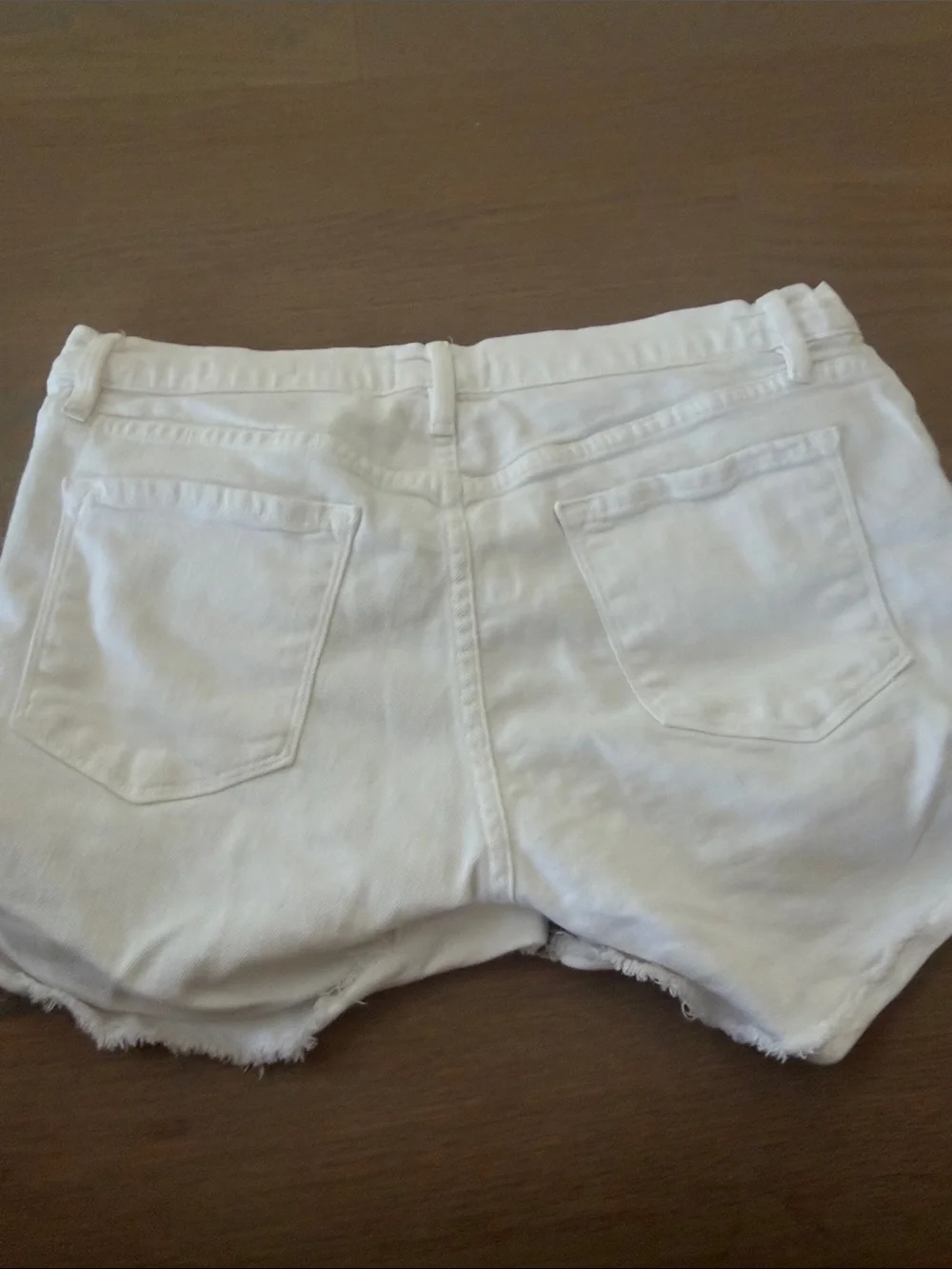 Frame White Women’s Denim Shorts -